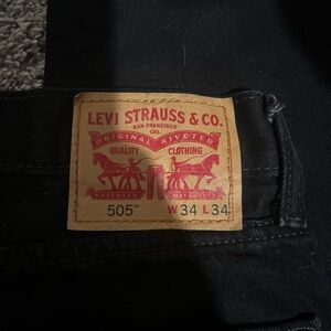 505 Levi Jeans 34X34